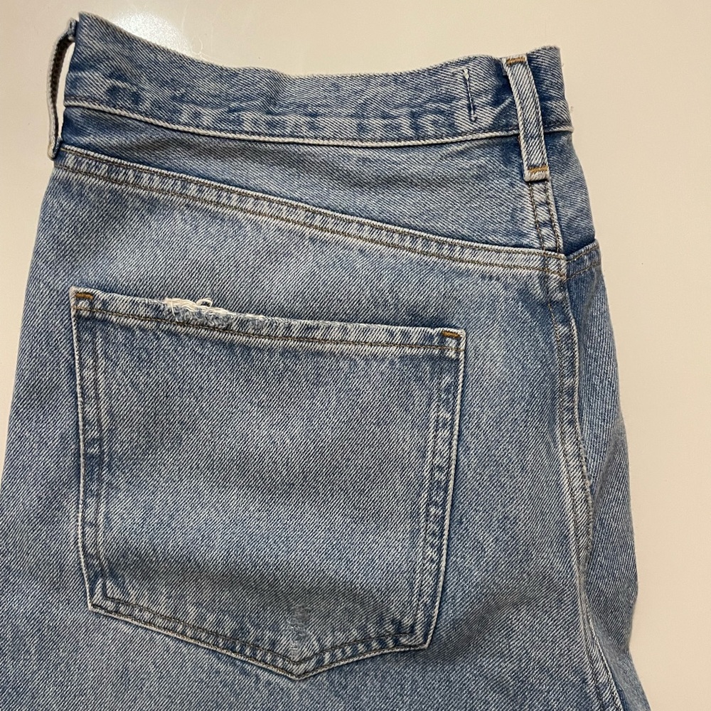 Agolde Riley High Rise Crop, Size 30 - Picture 7 of 8
